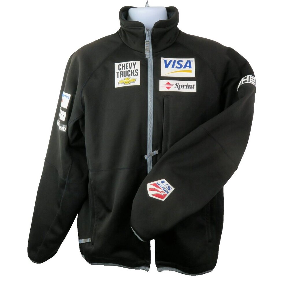 US Ski Team Jacket Mens Size L Sponsor Patches  Logos Phenix USA Official